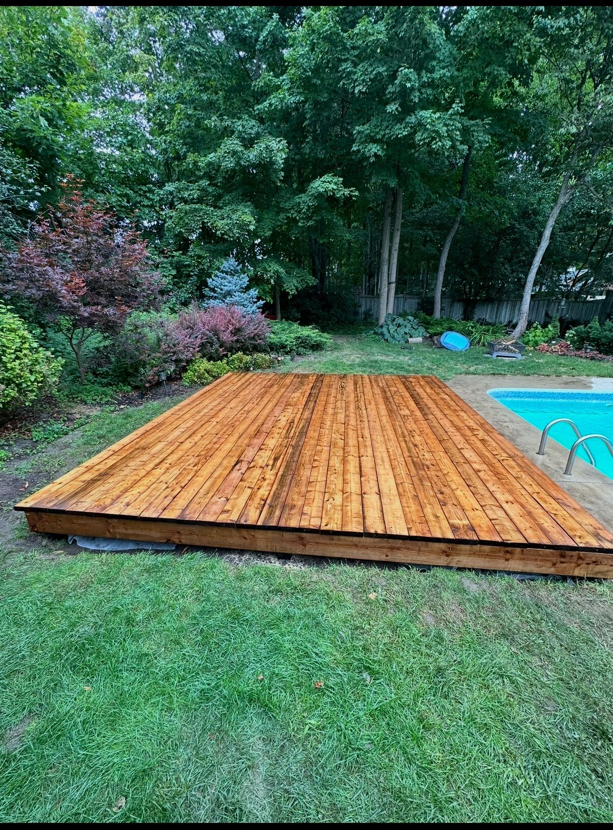 Poolside deck — Pearl Improvements